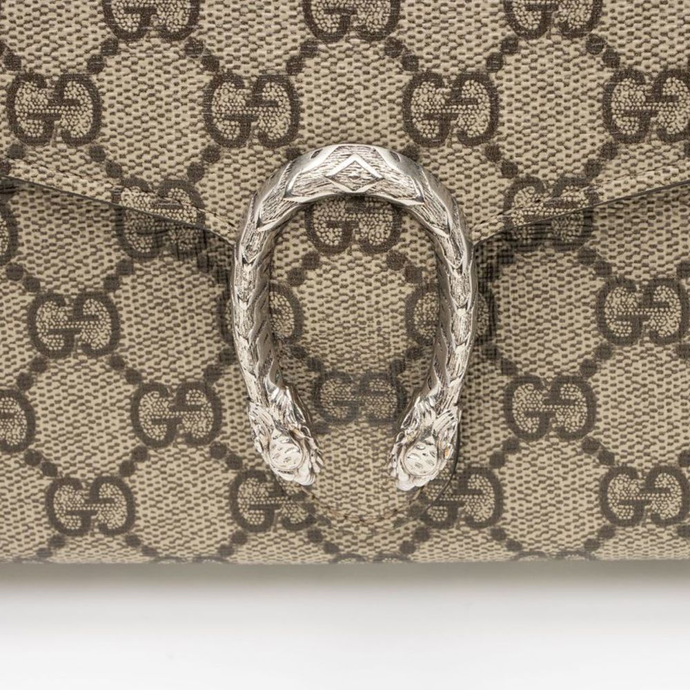 Gucci GG Supreme Dionysus Chain Wallet - Picture 9 of 15